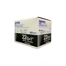 NIPRO NEEDLE 22G ยาว 1 นิ้ว