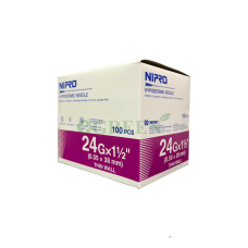 NIPRO NEEDLE 24G ยาว 1.5 นิ้ว