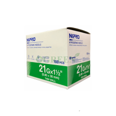 NIPRO NEEDLE 21G ยาว 1.5 นิ้ว