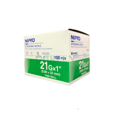 NIPRO NEEDLE 21G ยาว 1 นิ้ว