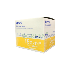 NIPRO NEEDLE 19GX1 ยาว 1.5 นิ้ว